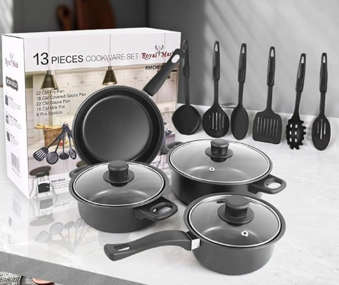 SET DE OLLAS paga 5 llevate 13 PIEZAS