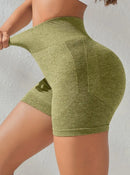 Shorts deportivos Push up Tono Solido X3