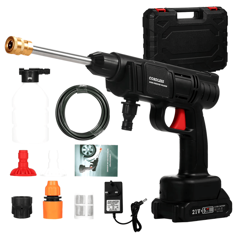 HidroLavadora Inalámbrica™ a presión portátil pilas de regalo 48V (OFERTA BLACK FRIDAY) Paga solo al Recibir!