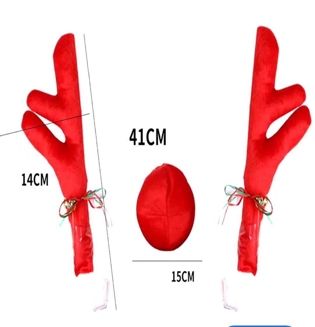 ADORNO NAVIDEÑO PARA CARRO JA4307