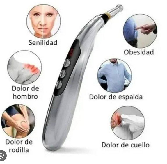 Lápiz Masajeador Acupuntura 5 en 1