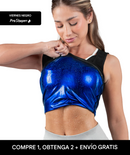 COMBO Modeling Fitness Camiseta sin mangas con efecto sauna - Mujer Paga 1 y recibe 2