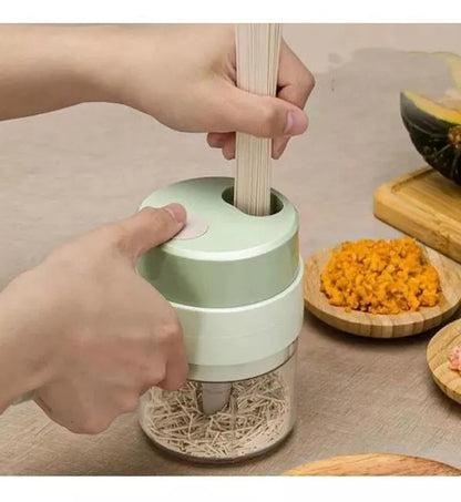 Trituradora de verduras eléctrica - Multifuncional