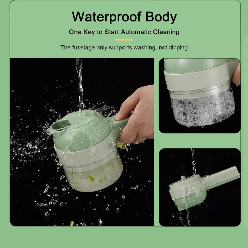 Trituradora de verduras eléctrica - Multifuncional