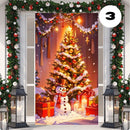 Fundas para puertas navideñas