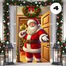 Fundas para puertas navideñas