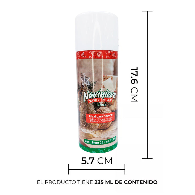 Espuma Nieve Mágica X2