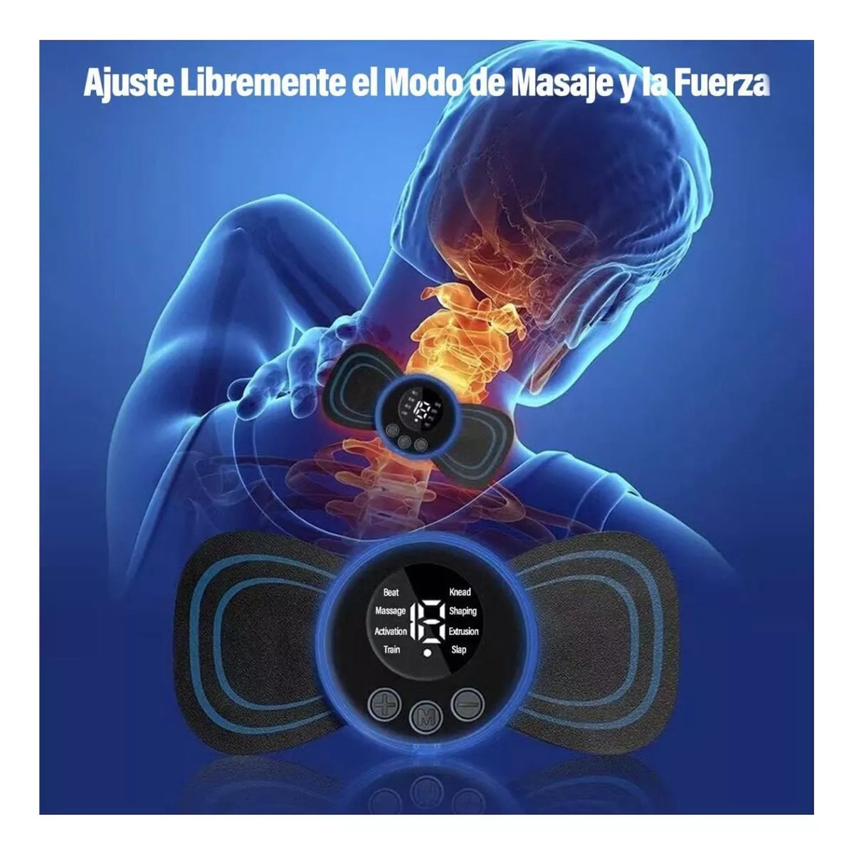 MINI MASAJEADOR PARCHE MARIPOSA