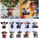 Kit por 10 Vaquita de Colgantes