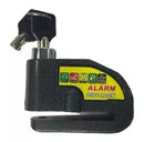 Candado Para Moto Freno Disco + Alarma