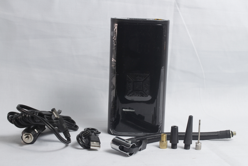 COMPRESSOR DE AR PORTÁTIL PARA CARROS E BICICLETAS