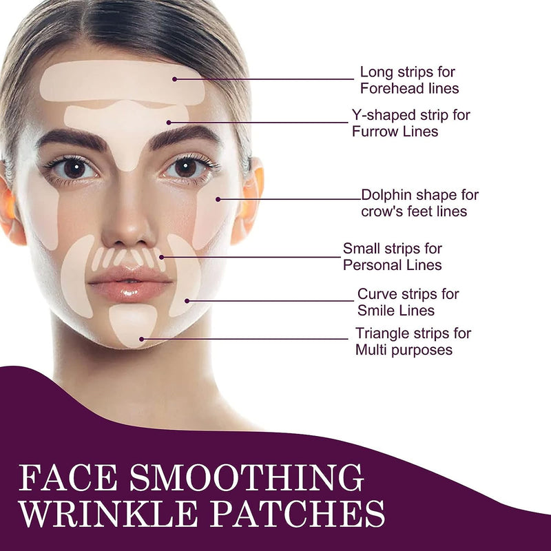Parche facial antiarrugas rostro